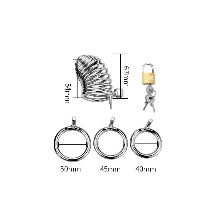 The Ring Dong Metal Chastity Device - Image 3