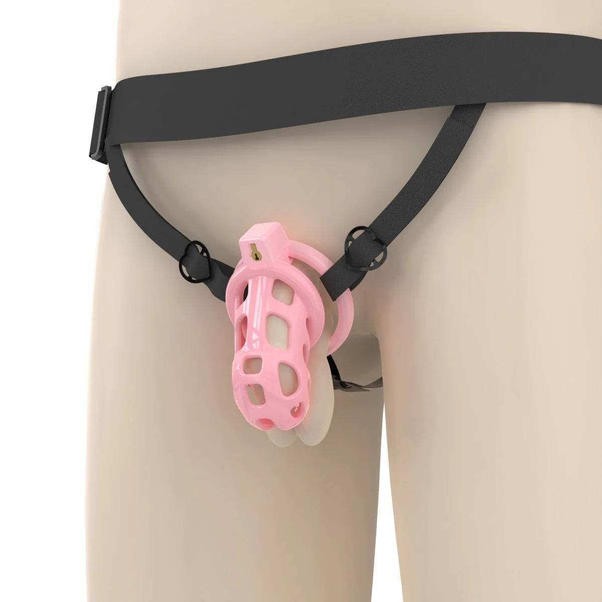 Three Way Auxiliary Chastity Strap - Image 6