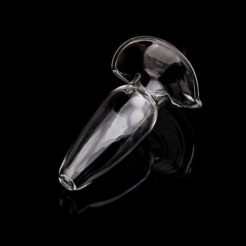 Transparent Glass Anal Plug Hollow Butt Plug for Woman Vaginal Speculum Douche Enema Anal Sex Toys for Women Men Glass Buttplug - Image 8