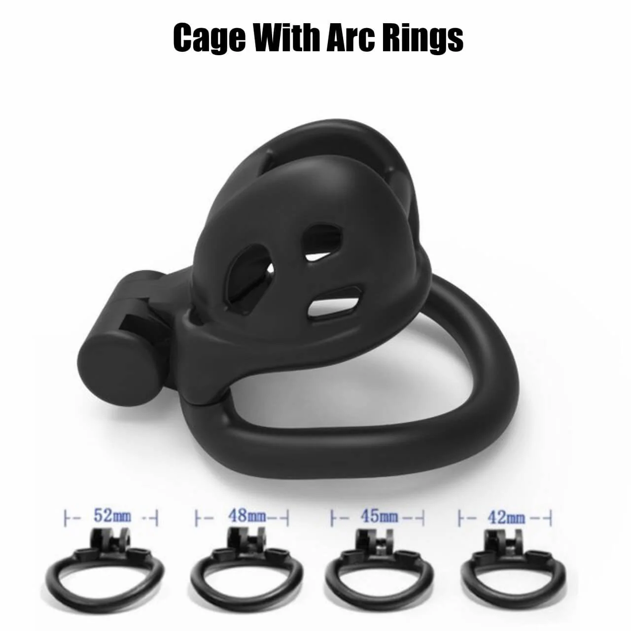Ultra-Mini Cobra Chastity Cage 1.81 inches Long - Image 14