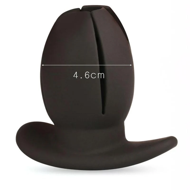 Unisex Silicone Hollow Butt Plug Flower Anal Speculum Anal Dilator Adult Couple Anal Sex Toys Sex Toys - Image 6