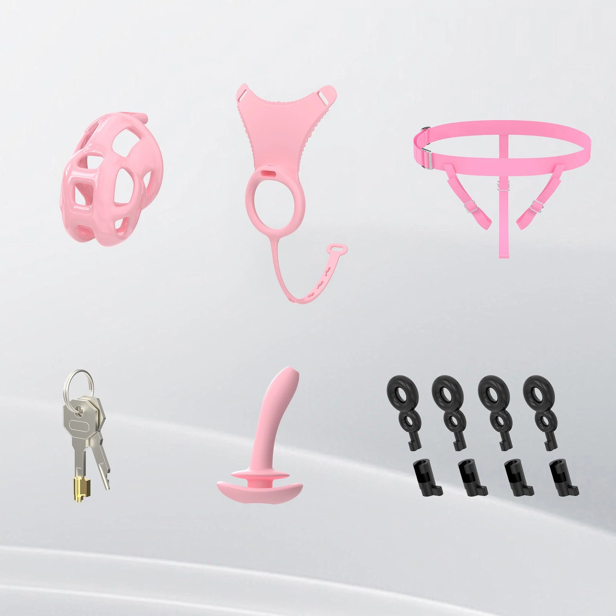 Upgraded Chastity Cage With Underwear And Plug - Image 11