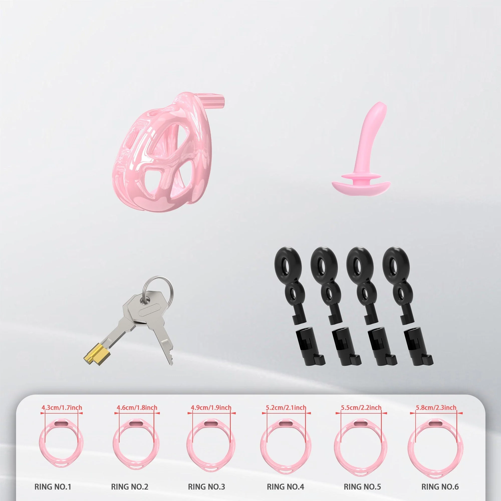 Upgraded Invisible Cobra Cage Pink - Image 2
