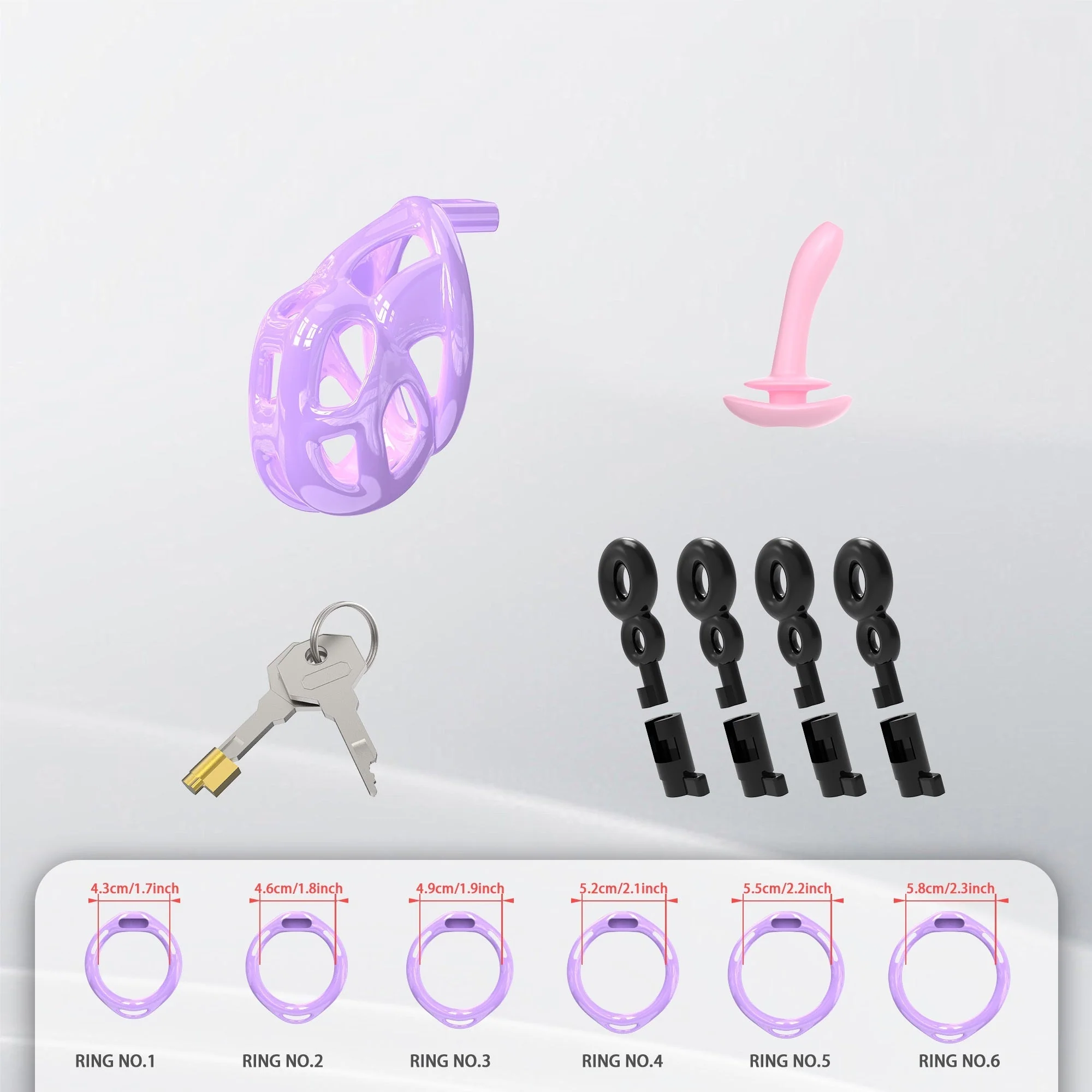 Upgraded Invisible Cobra Cage Purple - Image 3