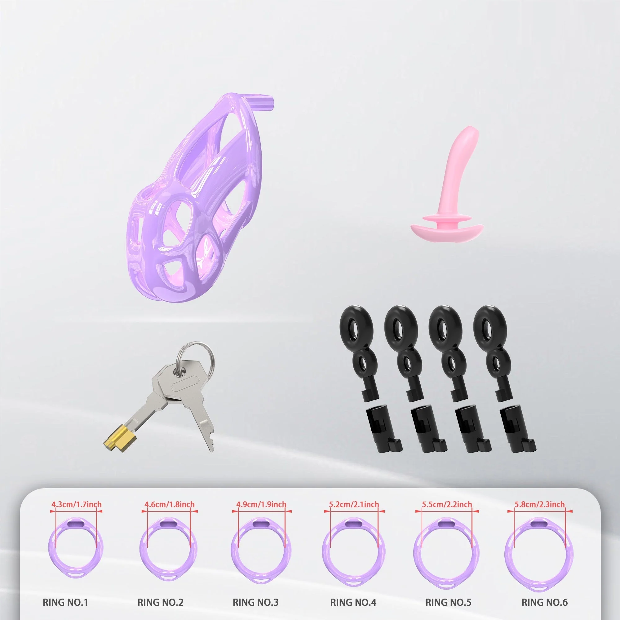 Upgraded Invisible Cobra Cage Purple - Image 4