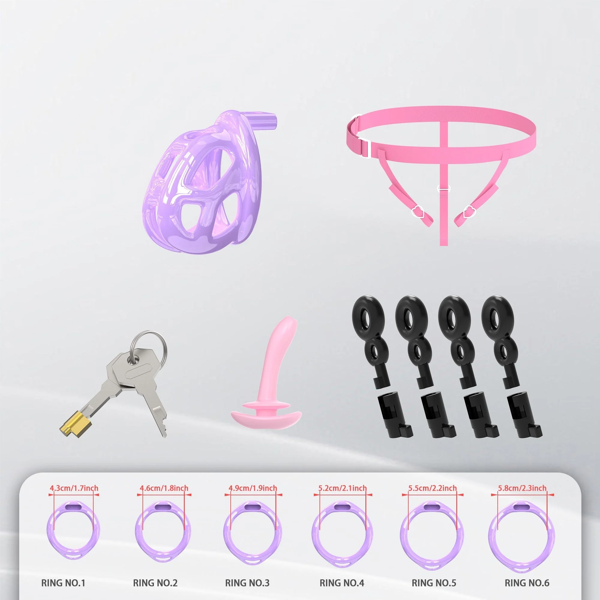 Upgraded Invisible Cobra Cage Purple - Image 5