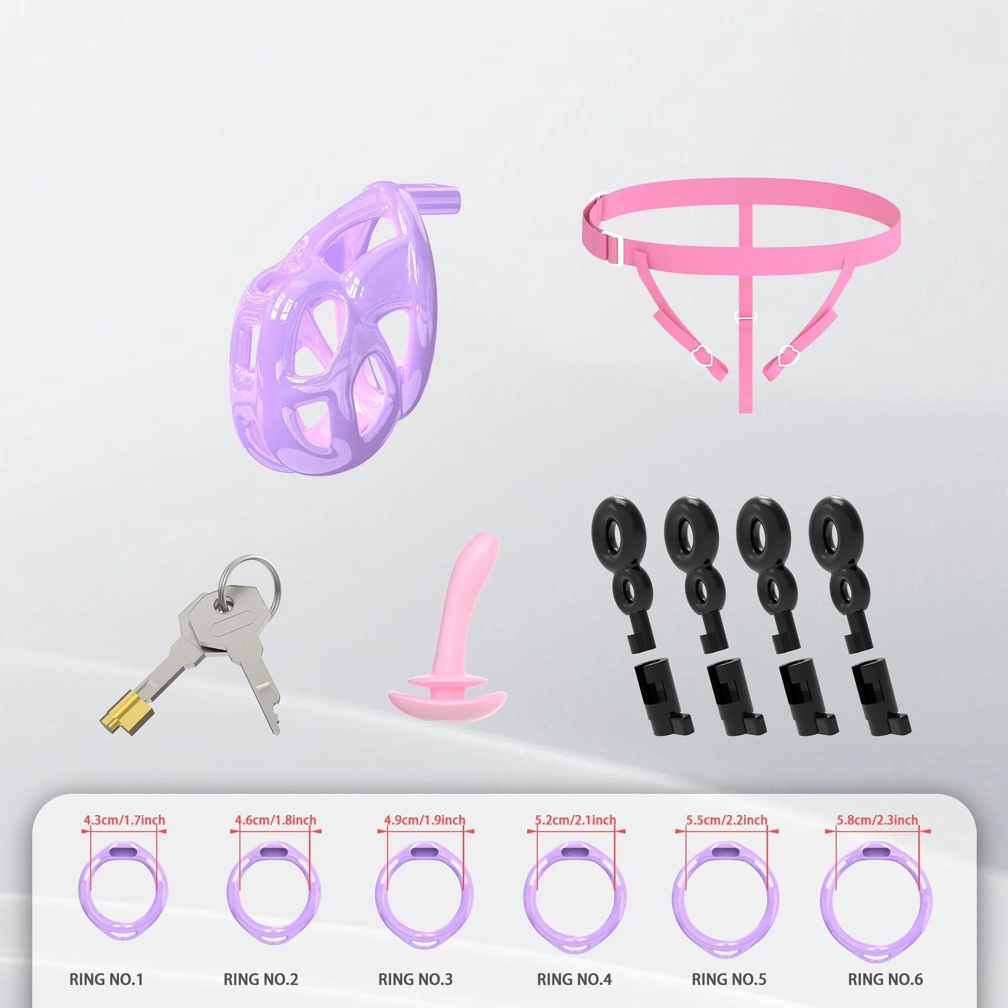 Upgraded Invisible Cobra Cage Purple - Image 6