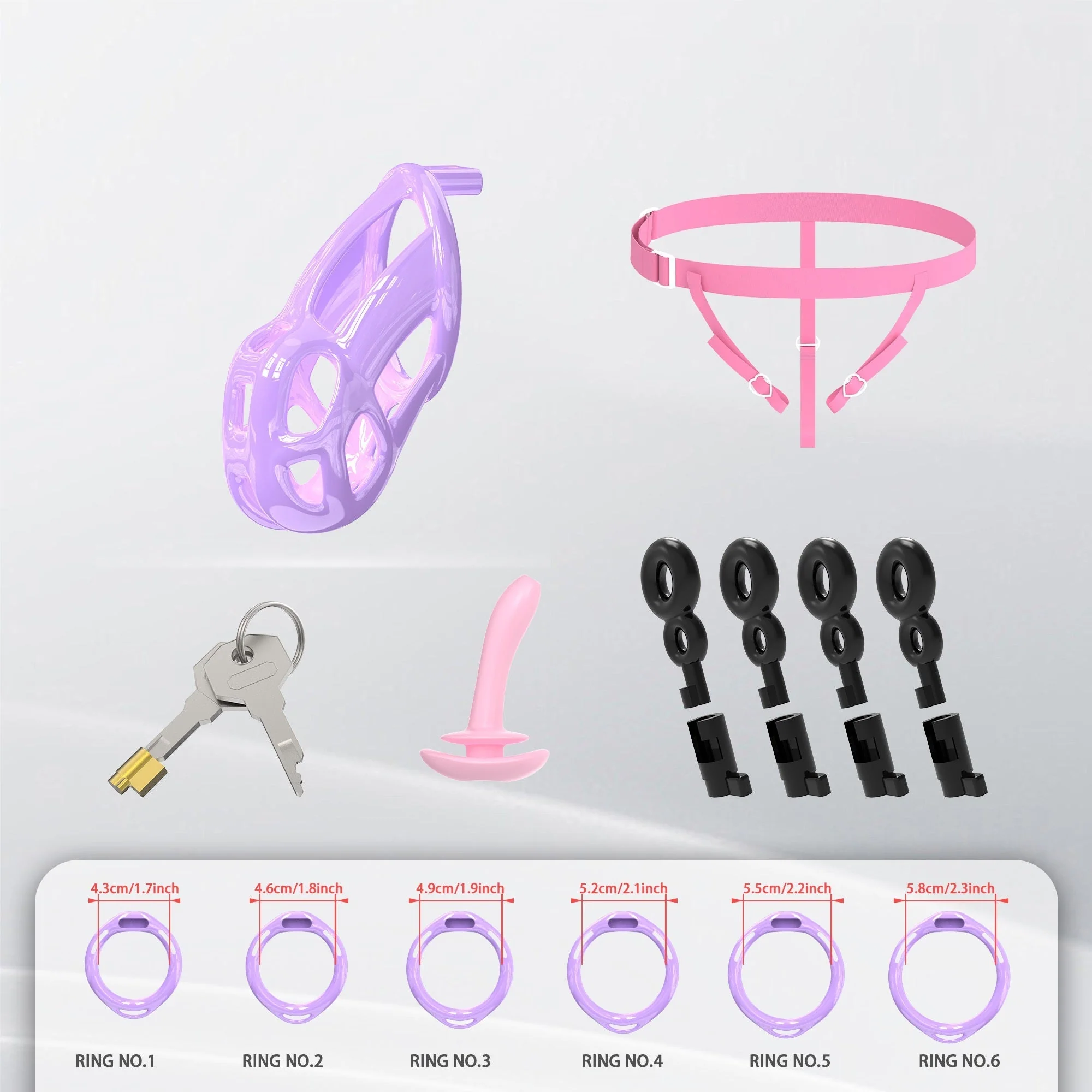 Upgraded Invisible Cobra Cage Purple - Image 7