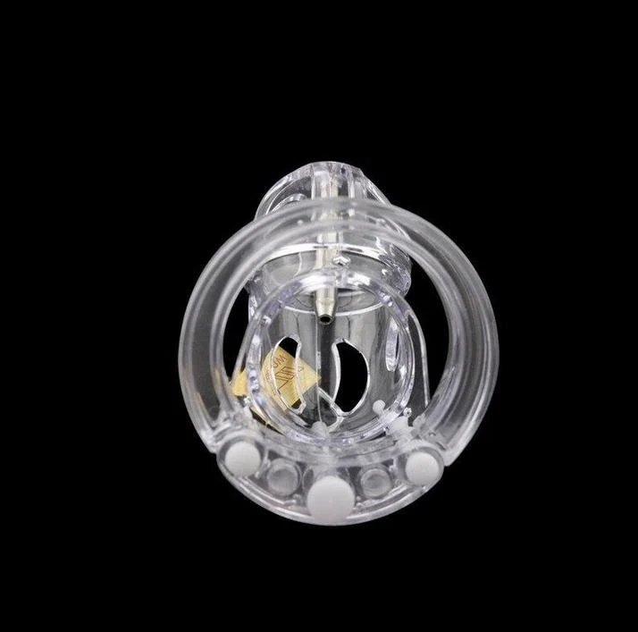 Urethra Mini Chastity Cage  Clear - Image 4
