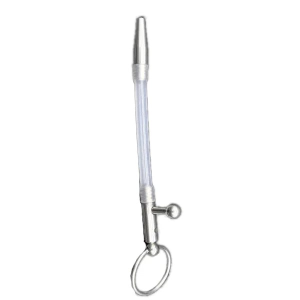 5.90" Prince Albert-Inspired Stainless Steel Urethral Sound - Image 3
