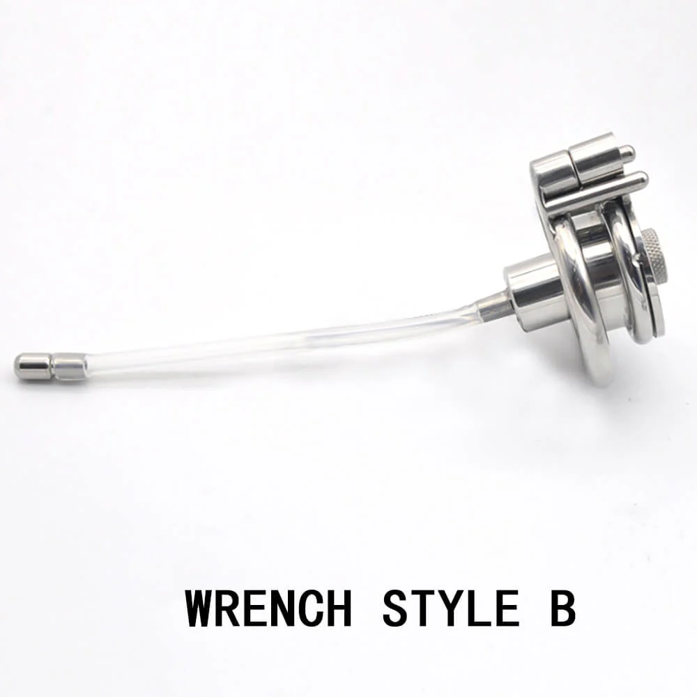 Urethral Inverted Chastity Cage - Wrench Version - Image 4