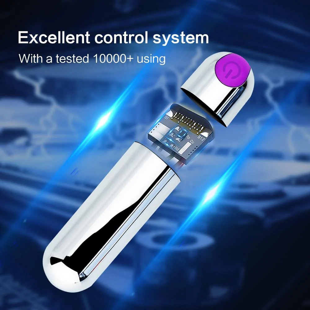 USB Rechargeable Mini Bullet 10 Speed Waterproof Sissy Clit Stimulator - Image 10