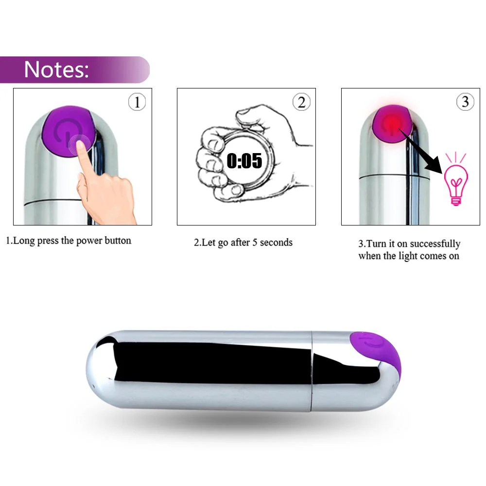 USB Rechargeable Mini Bullet 10 Speed Waterproof Sissy Clit Stimulator - Image 12