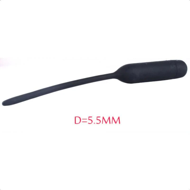 Vibrating Smooth Silicone Penis Plug - Image 5