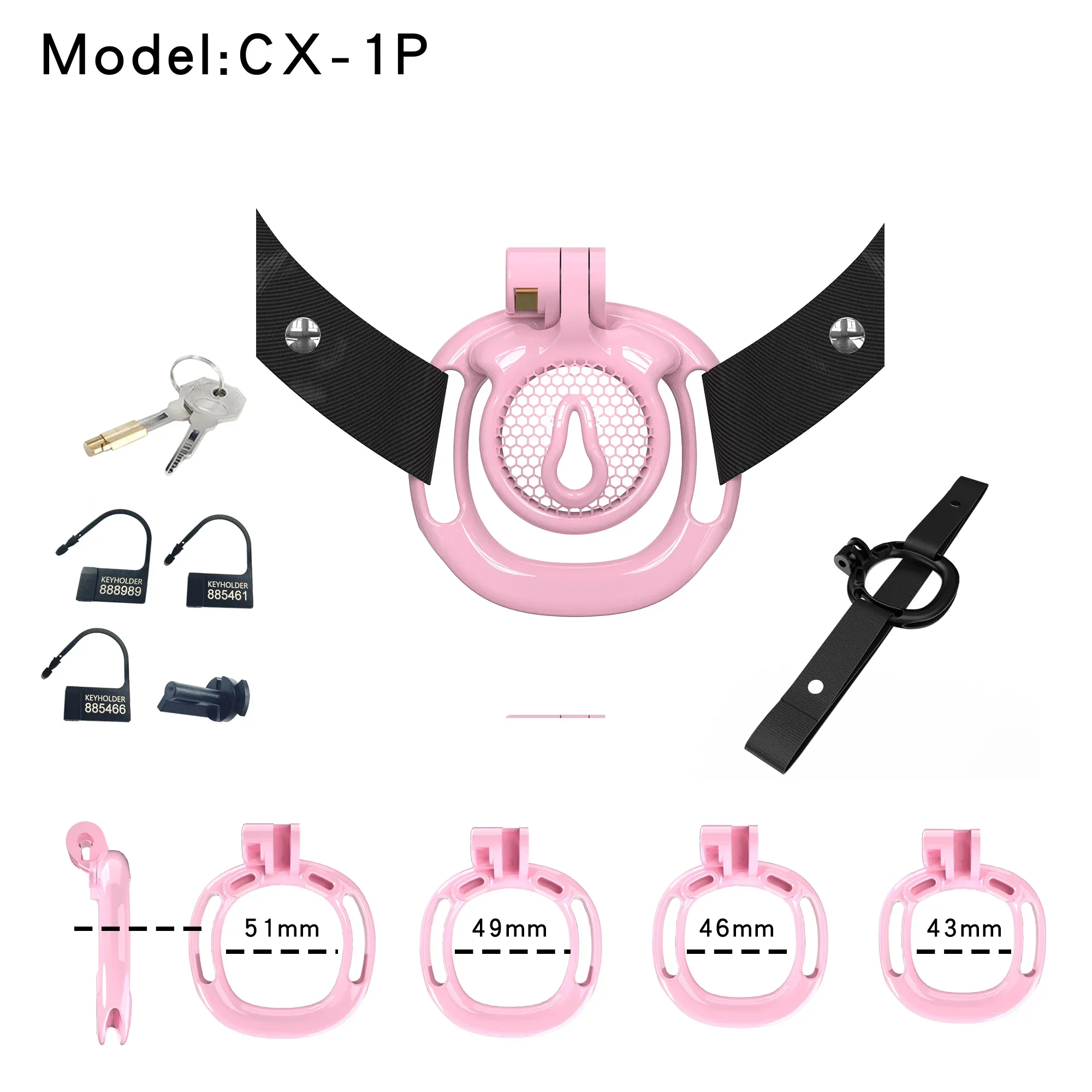 Sissy BDSM With Wearable Chastity Cage - Image 5