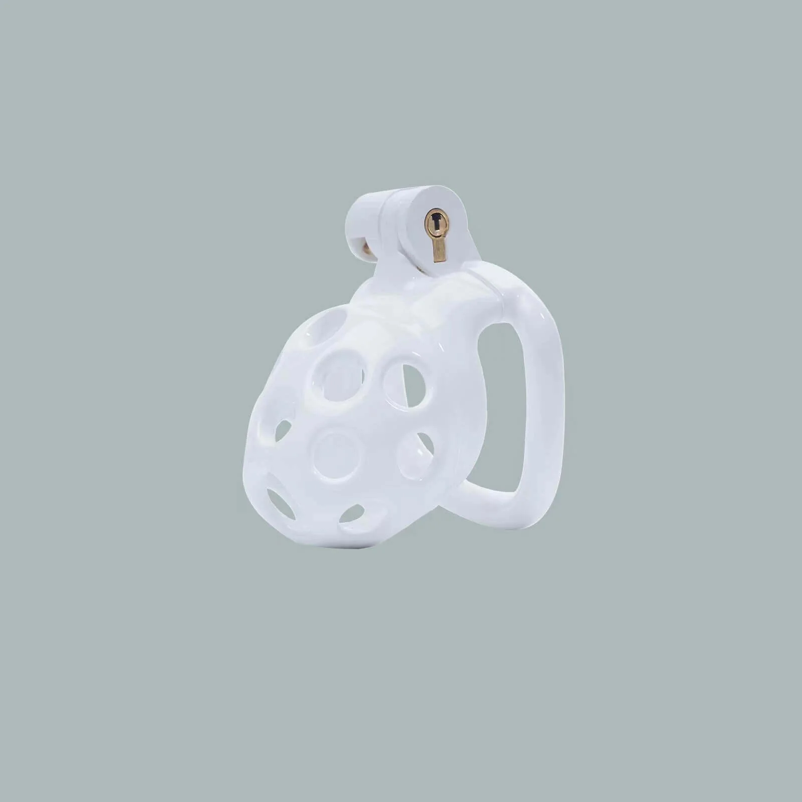 While Hole Cobra Chastity Cage Kit 1.77 To 4.13 Inches Long - Image 3