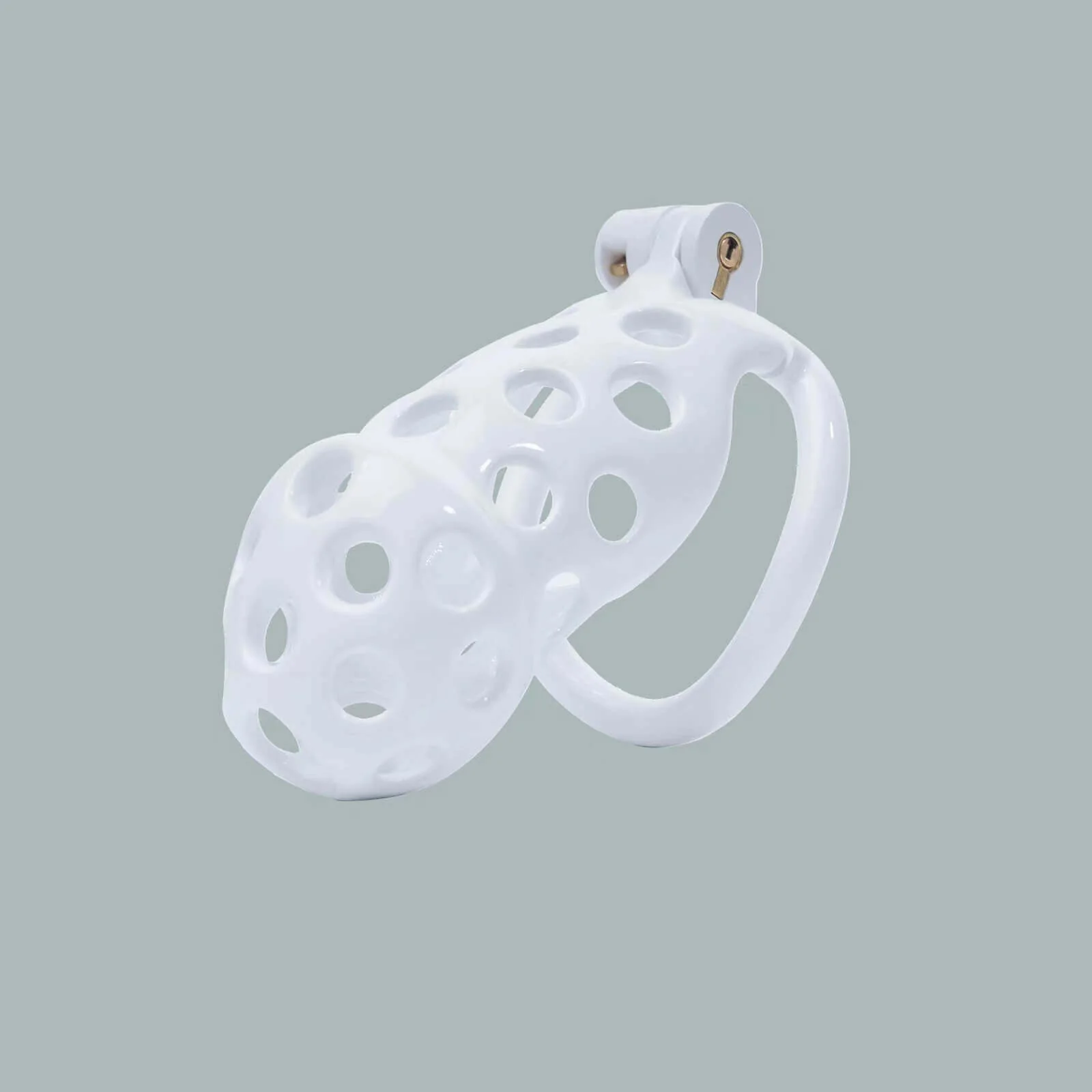 While Hole Cobra Chastity Cage Kit 1.77 To 4.13 Inches Long - Image 6