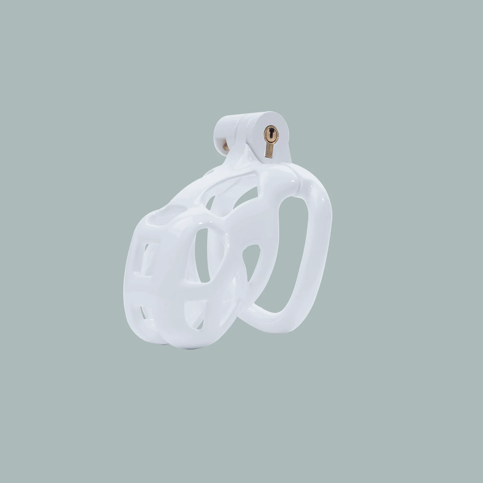 White Cobra Chastity Cage Kit 1.77 To 4.13 Inches Long - Image 4