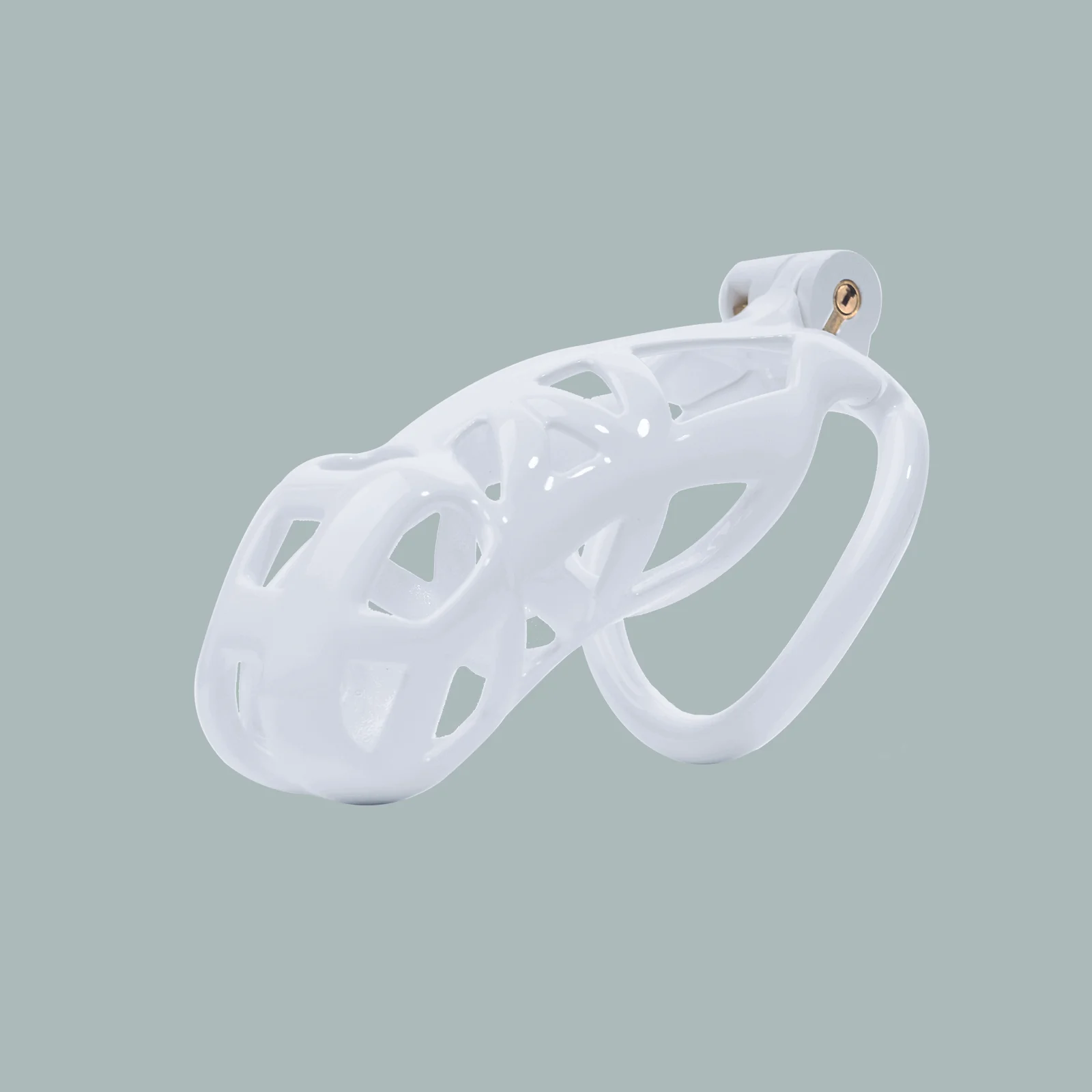 White Cobra Chastity Cage Kit 1.77 To 4.13 Inches Long - Image 7